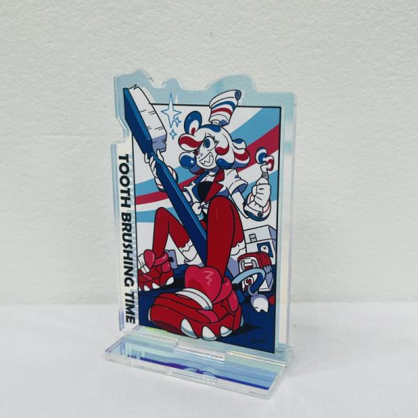 ≪予約≫【Nelnal】ミニオーロラアクリルスタンド・ToothBrushingTime