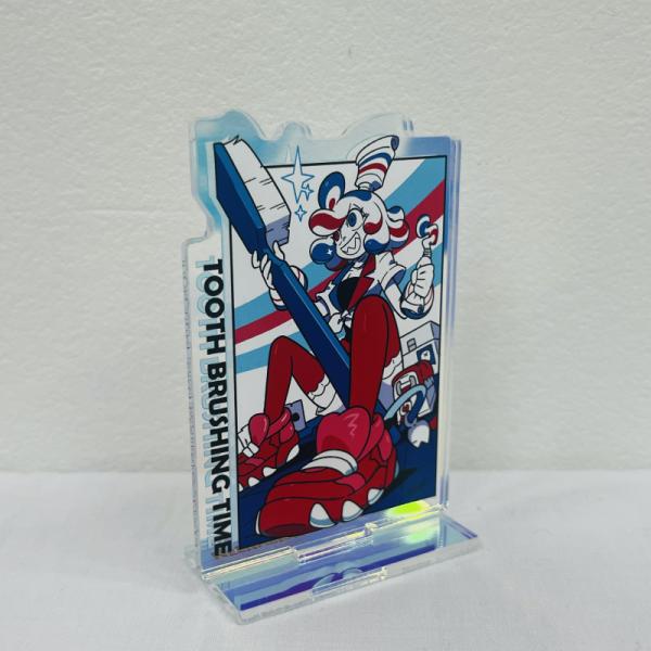 ≪予約≫【Nelnal】ミニオーロラアクリルスタンド・ToothBrushingTime