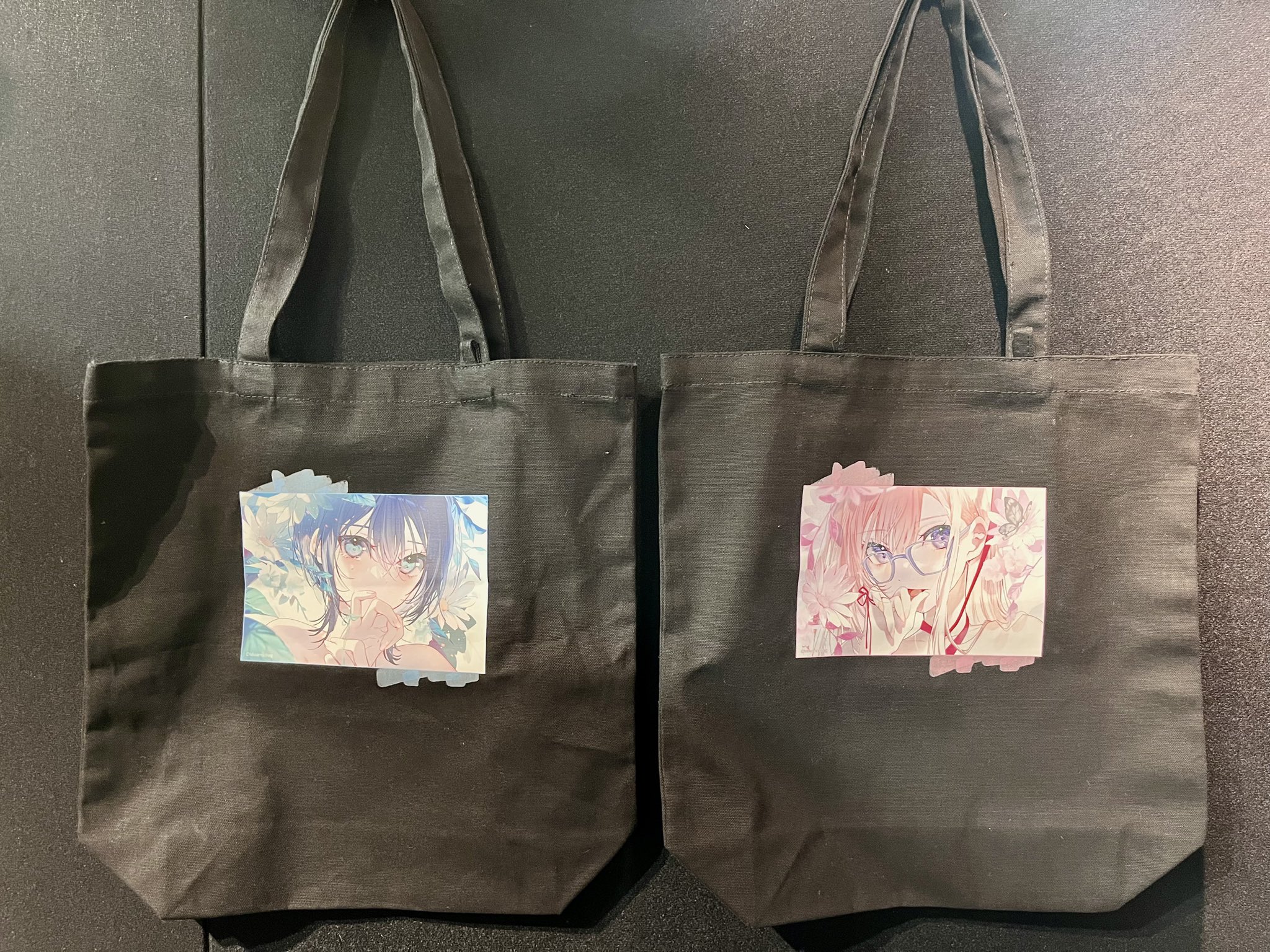 【美和野らぐ】キャンバストート・薄明・透明色彩-美和野らぐ展-
