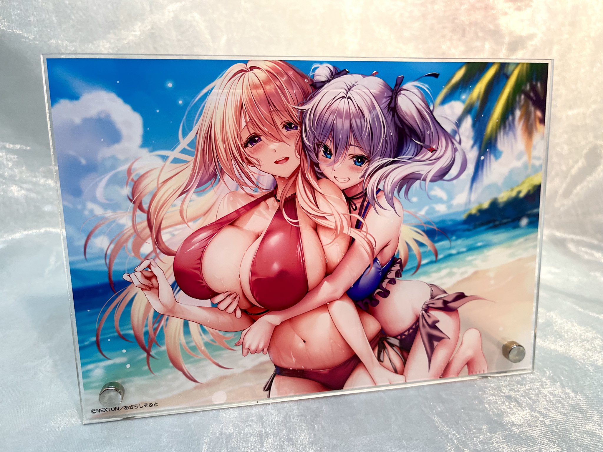 ★【ピロ水】A5アクリルパネル・アマカノ2+マスターアップ