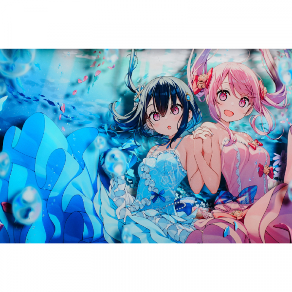≪予約≫直筆サイン入り立体多層アクリルアート・WHITE