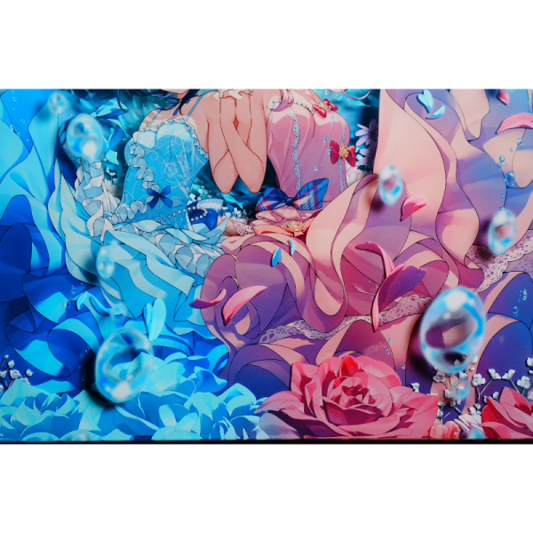 ≪予約≫直筆サイン入り立体多層アクリルアート・WHITE