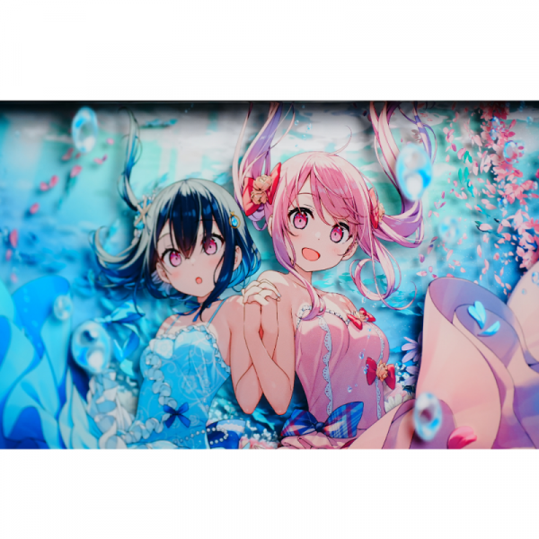 ≪予約≫直筆サイン入り立体多層アクリルアート・WHITE