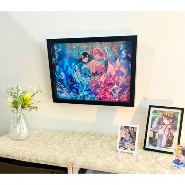 ≪予約≫【カントク】直筆サイン入り立体多層アクリルアート・BLACK