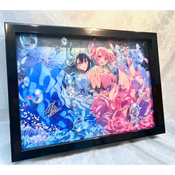 ≪予約≫【カントク】直筆サイン入り立体多層アクリルアート・BLACK