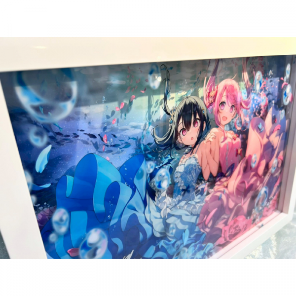 ≪予約≫【カントク】直筆サイン入り立体多層アクリルアート・WHITE