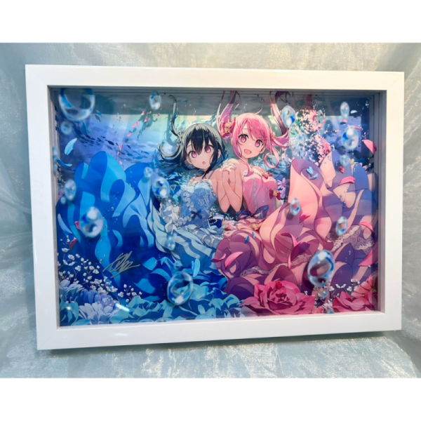 ≪予約≫【カントク】直筆サイン入り立体多層アクリルアート・WHITE