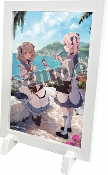 【池内たぬま】アクリルフレームマグネット・Coastal Stroll【軸中心祭2026夏】