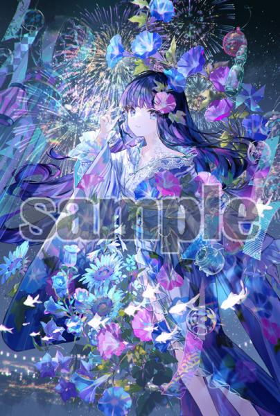 【Secret Cute/藤ちょこ】B4アクリルパネル・この夏の一瞬を永遠に if