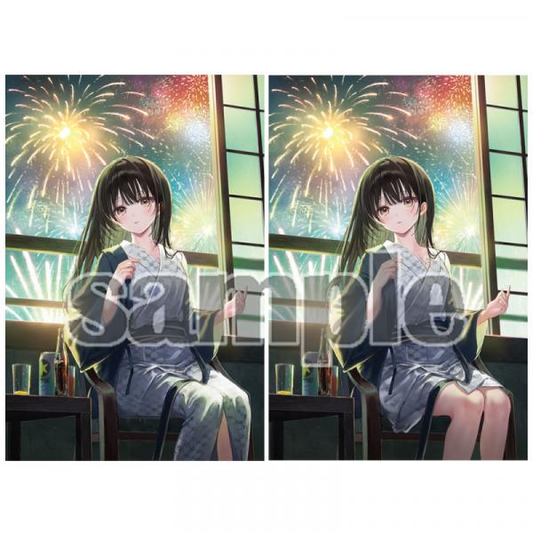 【Secret Cute/はねこと】クリアファイル・月下美人