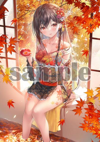 ≪予約≫【Secret Cute/みわべさくら】直筆サイン入りB5アクリルパネル・scarlet if