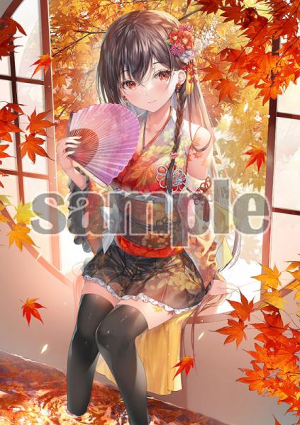 ≪予約≫【Secret Cute/みわべさくら】直筆サイン入りB5アクリルパネル・scarlet