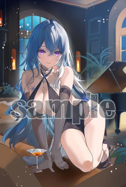 ≪予約≫【Secret Cute/necomi】直筆サイン入りB5アクリルパネル・真冬の誘い if