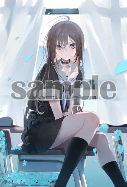 【Secret Cute/美和野らぐ】直筆サイン入りB5アクリルパネル・黄昏時