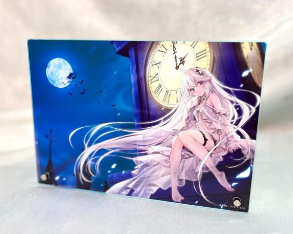 【カカオ・ランタン】オーロラA5アクリルパネル・THE GHOST CLOCK TOWER【10月新作】