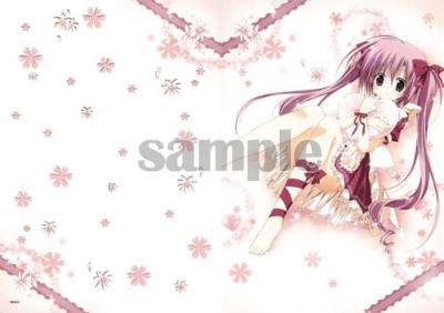 蔵出し【梱枝りこ】クリアファイル・CUTE　FLOWER