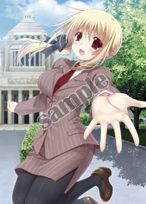 【龍牙翔】ご当地美少女クリアファイル・東京 国会議事堂