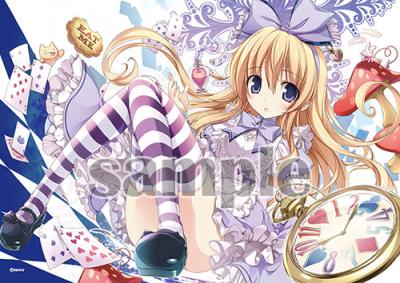 【karory】クリアポスター・Alice in wonder time!