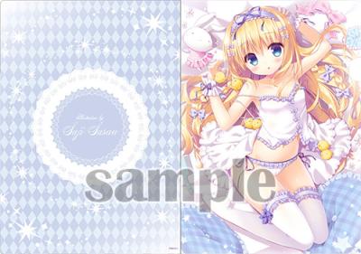 【笹井さじ】クリアファイル・C89描き下ろし