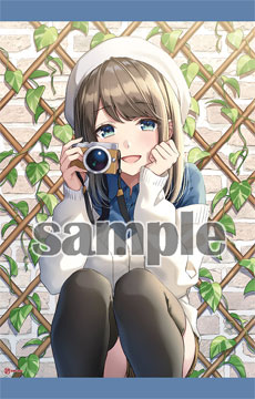 【桝石きのと】B2タペストリー・こっち向いて