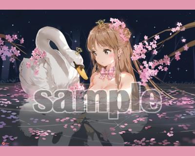 【Anmi】B2タペストリー・白鳥