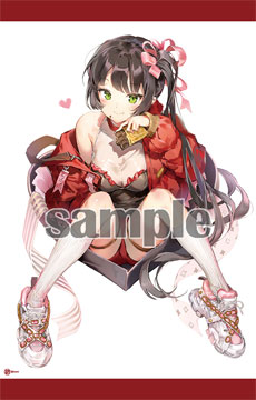 【Anmi】B2タペストリー・板チョコとスニーカー