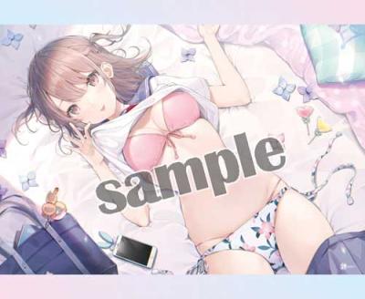 【6U☆】B2タペストリー・もしかして期待してた?水着だよ