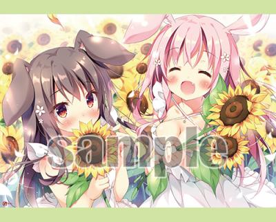 ★【ぱん】B2タペストリー・向日葵あげます