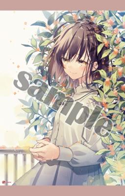 【おしおしお】B2タペストリー・嫌いよ、あなたを思い出すこんな香り。