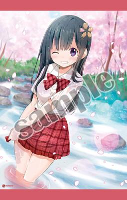 【らぐほのえりか】B2タペストリー・桜の下には思い出が埋まっていた