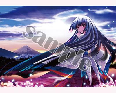 SALE【天夢森流彩】B2タペストリー・富士の姫宮