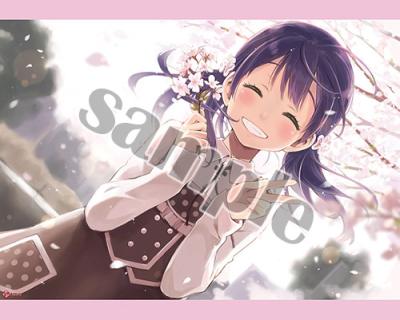 【えれっと】B2タペストリー・春色の笑顔