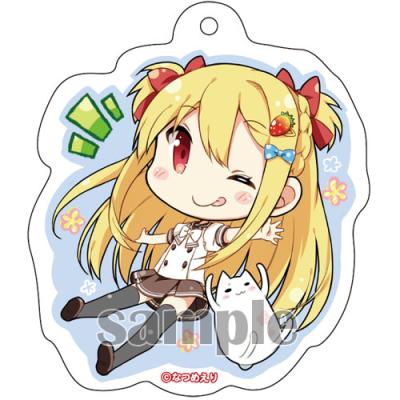 【なつめえり】イヤホンジャック付アクリルキーホルダー・ひより