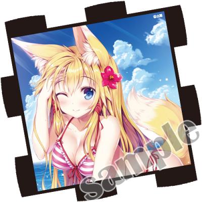 【立羽】ラバーキーホルダー・ことねちゃんと海デート