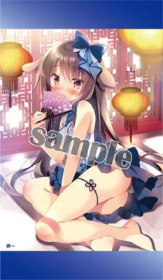 【ぱん】B2タペストリー・つきみチャイナ