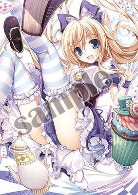 【karory】A4ホログラムプレート・WONDERLAND