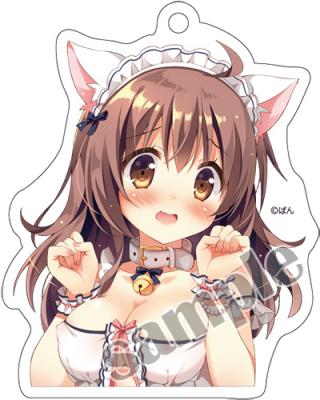 ★【ぱん】アクリルキーホルダー・ここあちゃん
