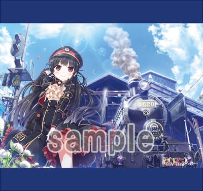 SALE【まいてつ】B2タペストリー・回り始める動輪