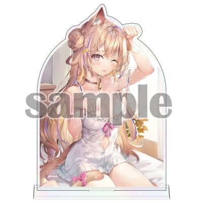 【ももこ】オーロラアクリルスタンド・部屋着ネコ