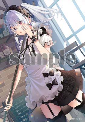 【三嶋くろね】A5アクリルパネル・メイドのシエルさん