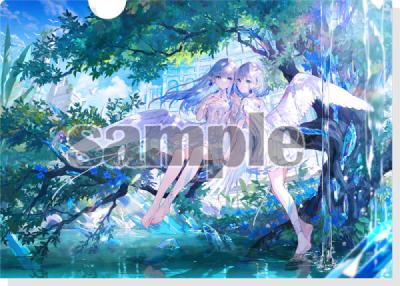 【藤ちょこ】クリアファイル・二人だけの楽園・絵師3人展-まなざしの記憶-