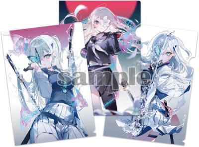 【美和野らぐ】クリアファイルセット・絵師3人展-まなざしの記憶-