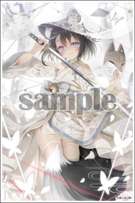 ≪予約≫【夜ノみつき】アクリルオーナメント・白妙