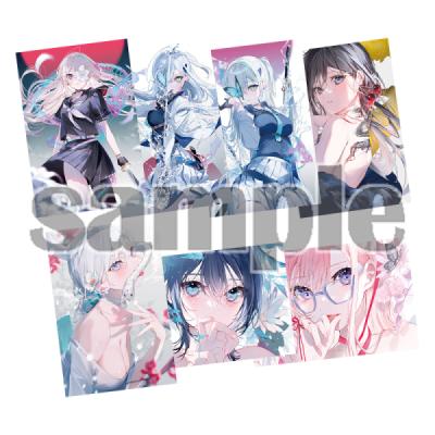 【美和野らぐ】ポストカードセット・透明色彩-美和野らぐ展-