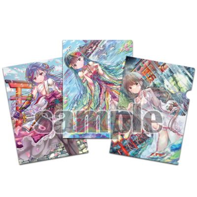 ≪予約≫【緒方てい】クリアファイルセット・緒方ていセット【軸中心祭2025冬】