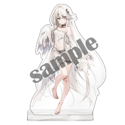 ≪予約≫【カカオ・ランタン】アクリルスタンド・お誘いゴーストちゃん【軸中心祭2025冬】