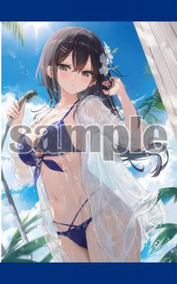 【ふーみ】WSB2タペストリー・真夏のシャワーと女の子【GW新作】