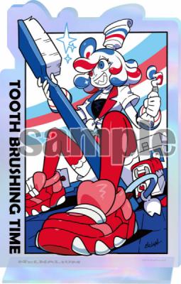 ≪予約≫【Nelnal】ミニオーロラアクリルスタンド・ToothBrushingTime