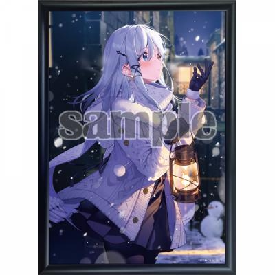 【三嶋くろね】メタルアートプレート・静かな夜に【神絵祭-翔-】