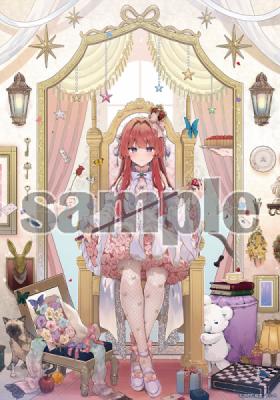【池内たぬま】A5アクリルパネル・White Queen【軸中心祭2026夏】